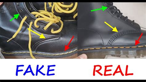 how to spot fake dr martens shoes|how to spot dr martens boots.